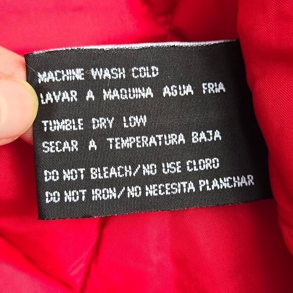 Nwt Chicago Bulls winter jacket Fans Gear NBA licensed mens med red black Jordan - Picture 12 of 16